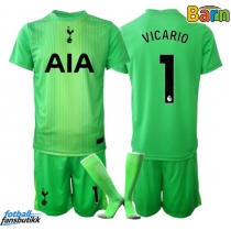 Tottenham Hotspur Guglielmo Vicario #1 Keeper Hjemmedraktsett Barn 2025-26 Kortermet (+ Korte bukser)